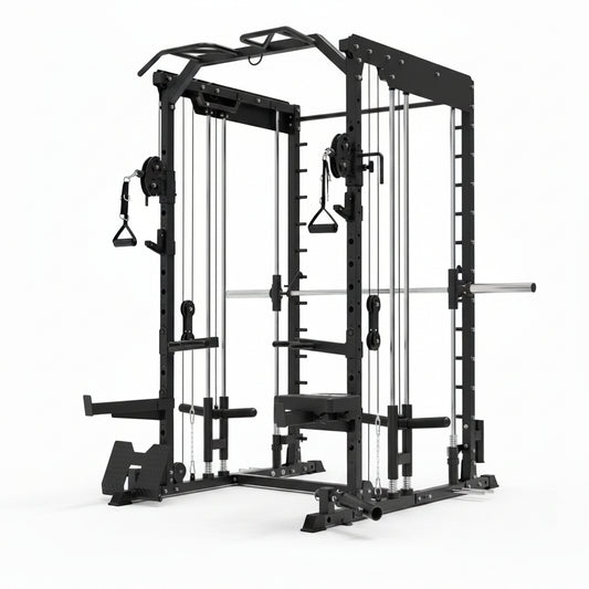 Dual Action Smith Machine with Functional Trainer SM01
