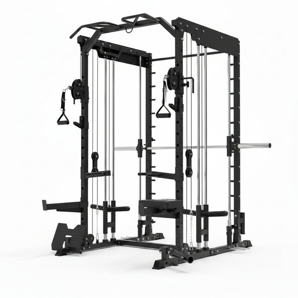 Dual Action Smith Machine with Functional Trainer SM01