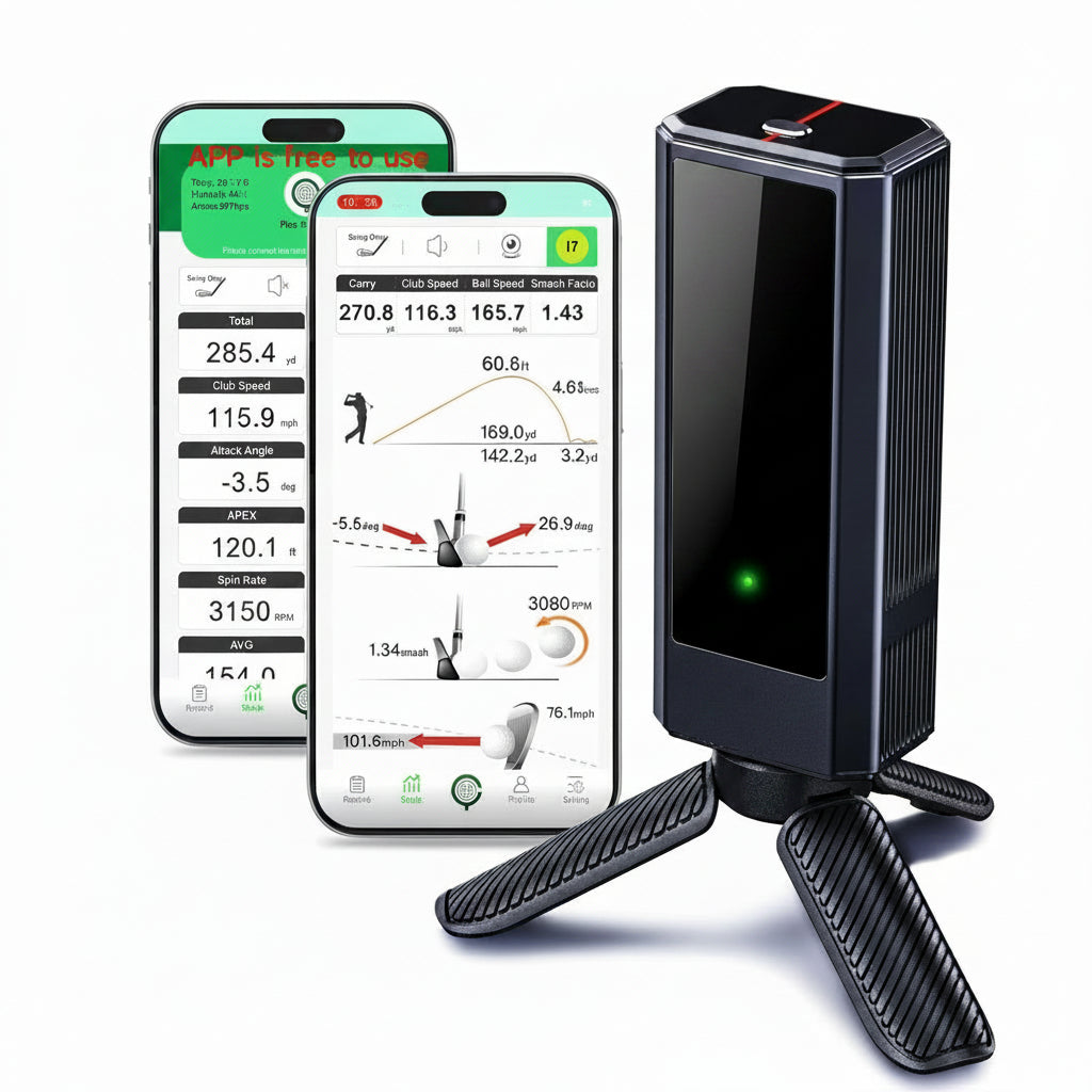 Golf Launch Monitor , Simulators for Home & Training，Golf Swing Analysis — product view 2
