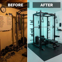 The Relentless Trainer Smith Machine — Before & After