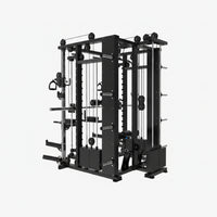 Smith Machine Built for Commercial Training, Triple Cable System, 3 Weight Stacks, 1000+ Exercises — product view 7