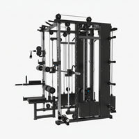 Smith Machine Built for Commercial Training, Triple Cable System, 3 Weight Stacks, 1000+ Exercises — product view 8